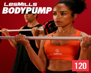 Hot Sale LesMills Q1 2022 Routines BODY PUMP 120 releases New Release DVD, CD & Notes